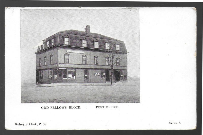 West Medway, MA - Odd Fellows Block, Post Office
