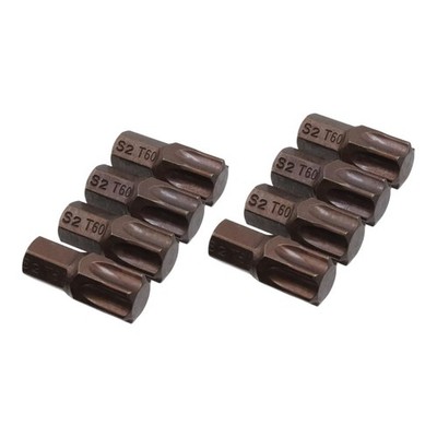 T60 Torx Screwdriver Bit Set 6 Point Star Bits with Hex Shank for Power Screw...