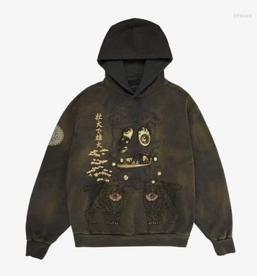 Travis Scott Cactus Jack x Fragment x Takashi Murakami Hollow Hoodie -L- In Hand
