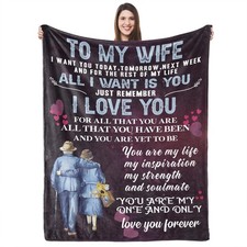 UFOORO Anniversary Romantic Gift for Wife, Mother's Day to My Wife Love Blank...