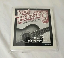 John Pearse Guitar Strings Acoustic Slightly Light Gauge #550SL Phos Bronze