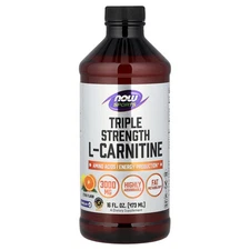 Sports, L-Carnitine, Triple Strength, Citrus, 16 fl oz (473 ml)