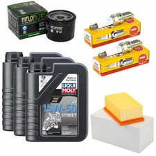 Set Öl Wartung 3L Luftfilter Ölfilter Zündkerze für BMW F 800 GS F 650 700 08-18