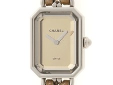 Chanel Première Rock H5584 Stainless Steel 20mm Gold Dial Quartz Women's #DW1537