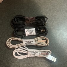 Lot Of 4- 10 Ft Wireless Gear Fabric Micro US...