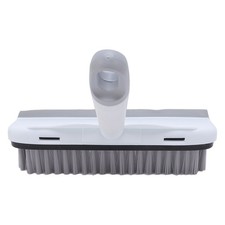 2 in 1 Floor Brush Stiff Bristle Scrubber Water Scraper Portable Scrub Brush