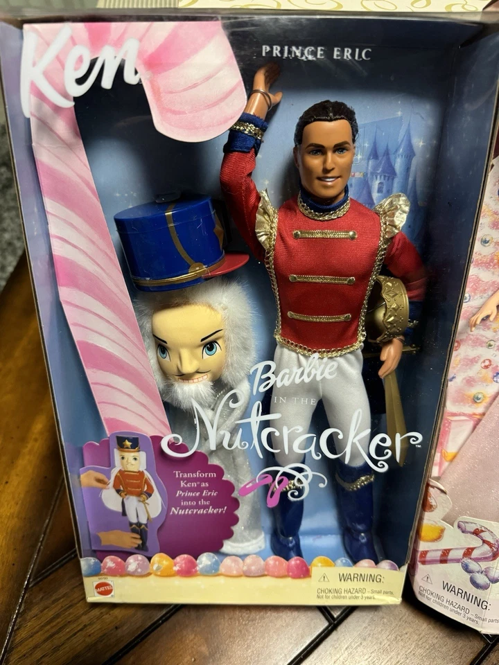 Barbie La Princesa Ciruela Azúcar Y Ken (Eric) En El Cascanueces Muñecas Lote De 2 Foto 3 de 4