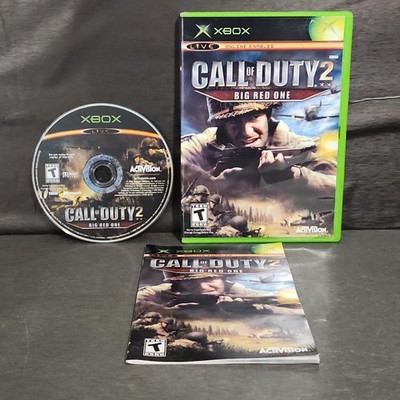 Call Of Duty 2 Big Red One Microsoft Xbox Game T Activision CIB Shooter