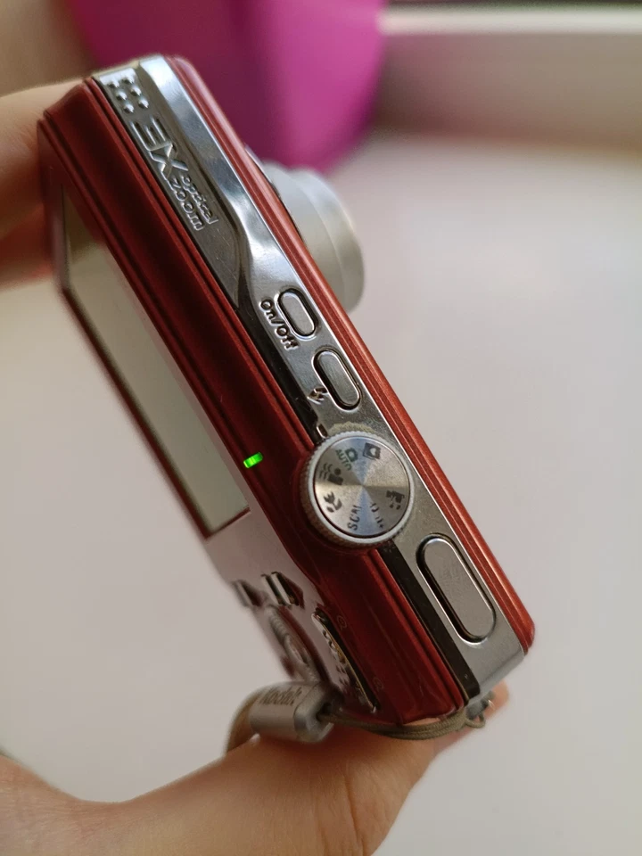 🔥RARE Orange Kodak Easyshare M753 7.0MP digital compact camera WORKing FULL set - Image 4 of 4