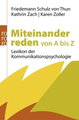 Friedemann Schulz v Miteinander reden von A bis Z: Lexi (Paperback) (UK IMPORT)