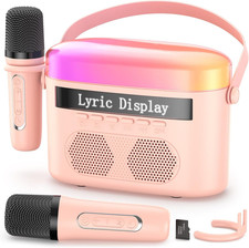 Karaoke Machine for Kids  Adults with Lyrics Display Screen Portable Bluetooth