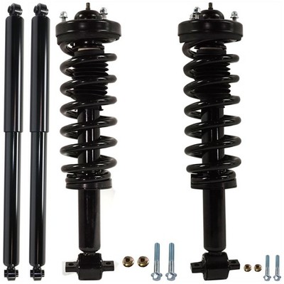 Set of 4 Shock and Fully Loaded Strut Front & Rear Driver Passenger Side