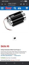 Holley Dominator Billet Fuel Pump 12-1600