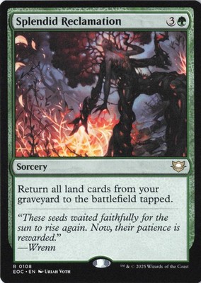 Splendid Reclamation R Commander: Edge of Eternities 108 NM