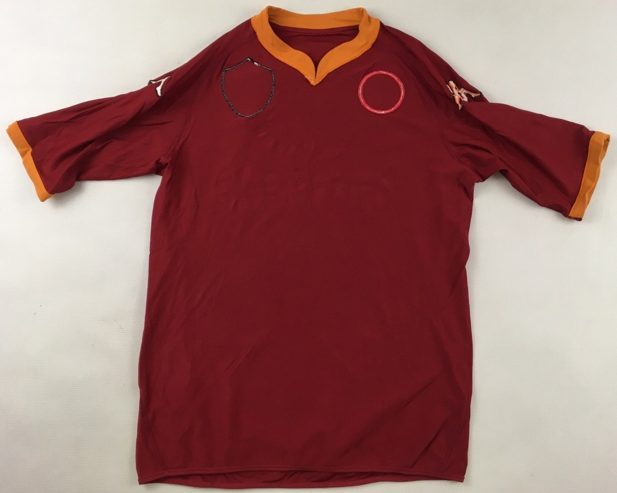 AS Roma 2007 2008 Wind Kappa home shirt jersey maglia camiseta