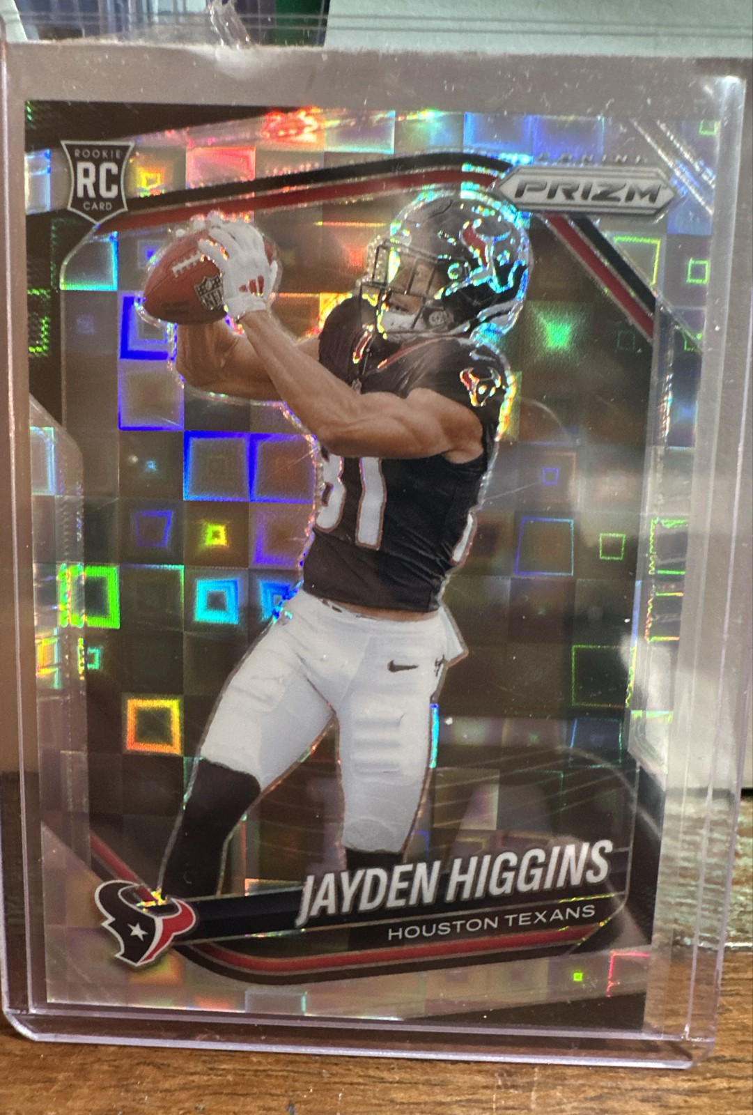 2025 Panini Prizm - Rookies Jayden Higgins #376 Pandora Prizm /400 (RC)