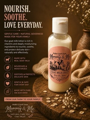 Mommy & Me Goat Milk Lotion Japanese Cherry Blossom