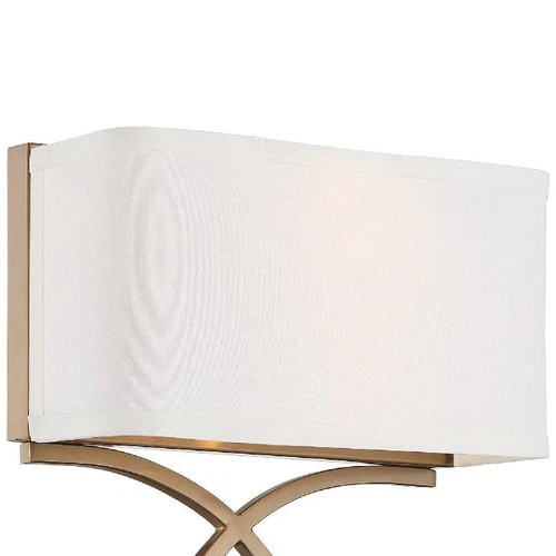 Crystorama Brinkley 15" High Vibrant Gold Wall Sconce - Picture 2 of 5