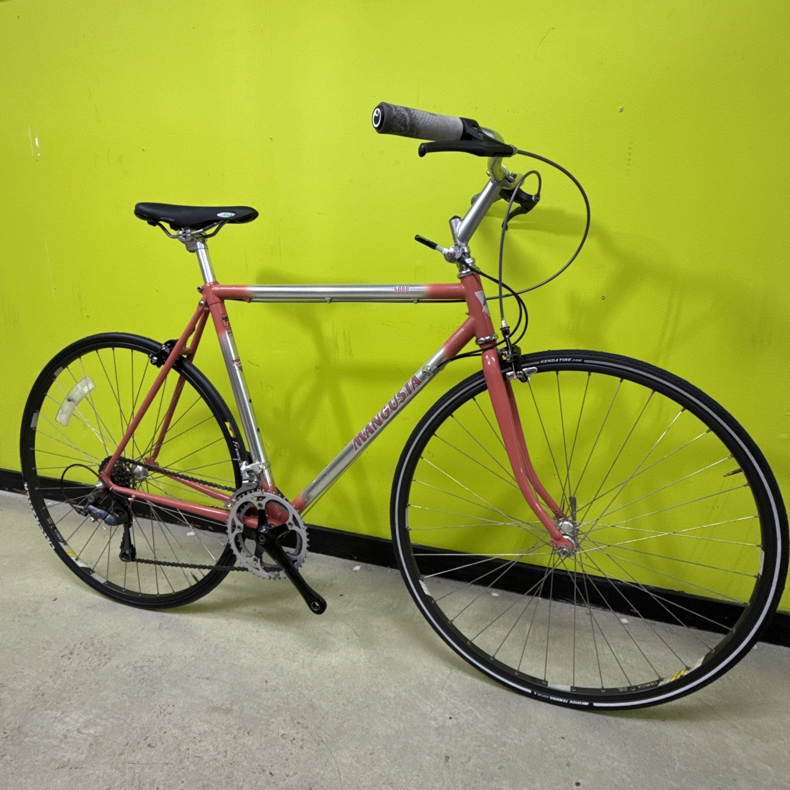 1987 Mangusta 5000 Aluminum 54cm REBUILT Road Bike Omega Wheels-Made By Mongoose