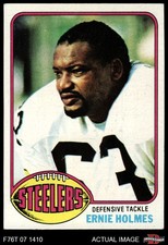 1976 Topps #9 Ernie Holmes Steelers Texas Southern 4.5 - VG/EX+