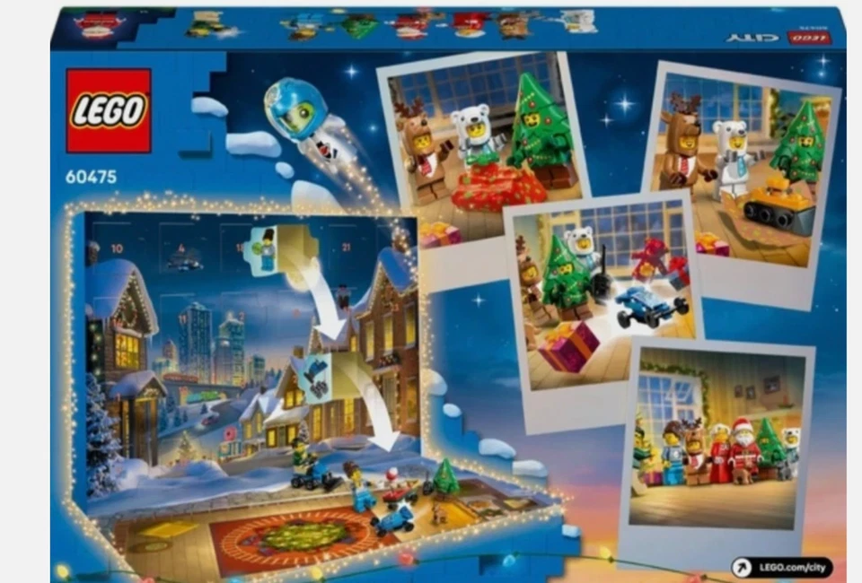 LEGO City 60475 Advent Calendar 2025 Set Brand New & Sealed - Image 2 of 2
