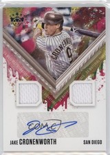 2021 Panini Diamond Kings DK Material Signatures Jake Cronenworth Auto k6j