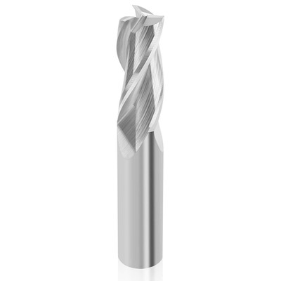 Upcut Spiral Router Bit 3-Flute with 1/2  Shank, 1/2  Cutting Diameter, 1-1/4  C