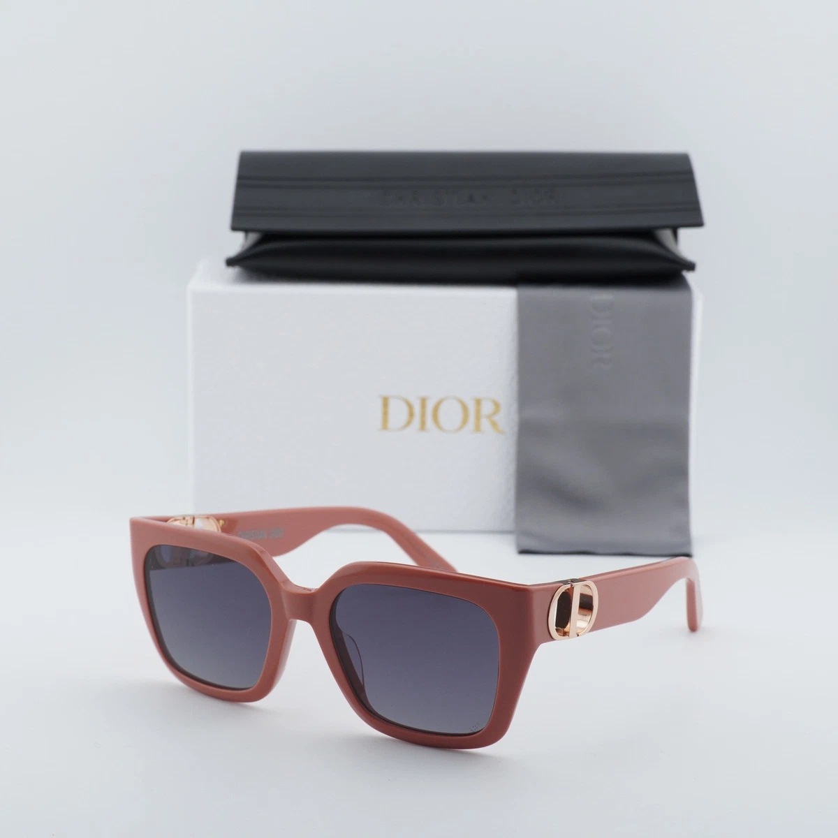 Dior Pink Square Sunglasses for Women for sale | eBay