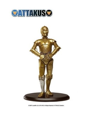 ATTAKUS STAR WARS A NEW HOPE C-3PO 16'' 1/5 SCALE STATUE BRAND NEW AP *US*