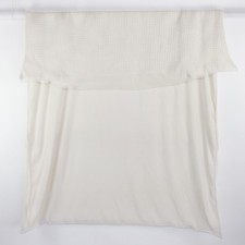 Unbranded Solid White Color Waffle Fabric Twin Duvet/Comforter Cover