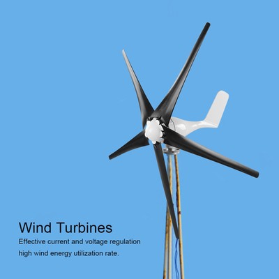 100W Windturbinen Generator 5 Blades High Efficiency Power Supply Für Boote CU