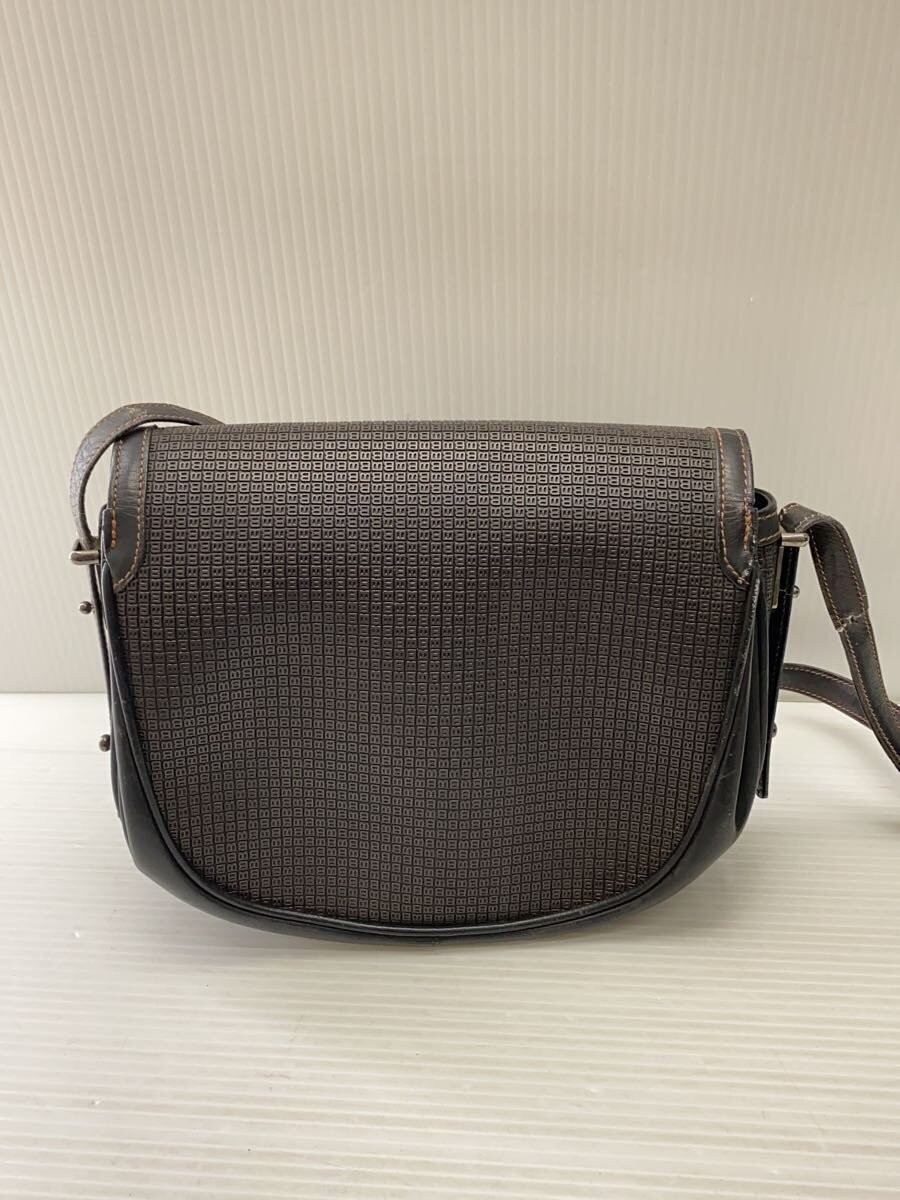 BALLY Shoulder Bag Leather BRW All-over Pattern — image 3