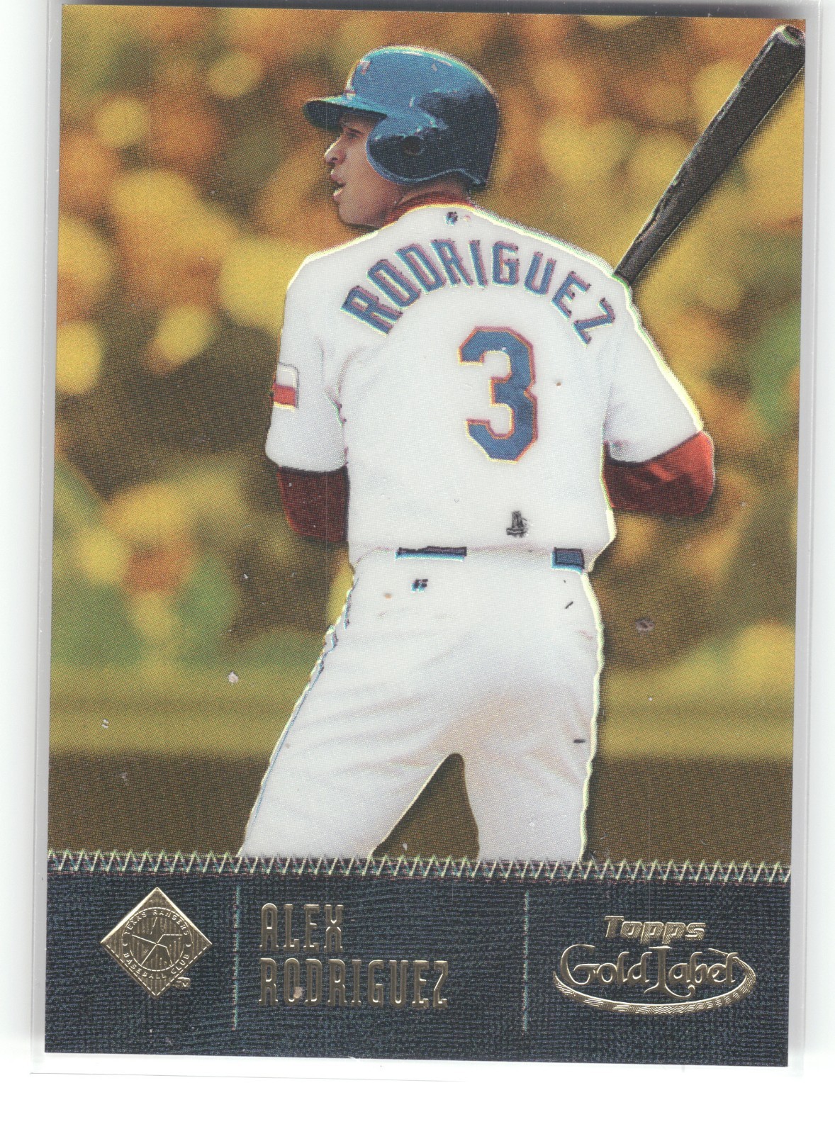 2001 Topps Gold Label Class 1 Gold #5 Alex Rodriguez 238/999