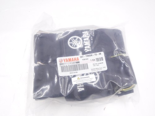 Pair OEM Yamaha 2' x 2' PWC Black Tie Down Boat Straps SBT-TRNSM-TD-08 - Picture 1 of 4