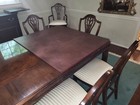 Century Claridge Dining Set With 10 Chairs, Breakfront, and Mobile Server — photo 6