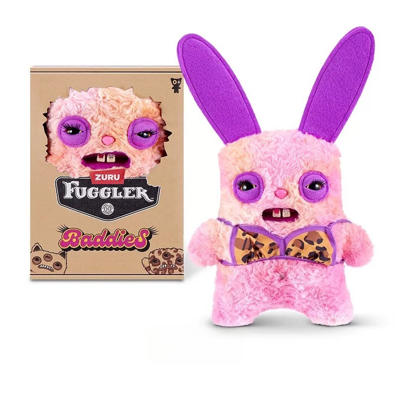 FUGGLER Baddies Series Cute & Cool Monster Plush Toy New in Box