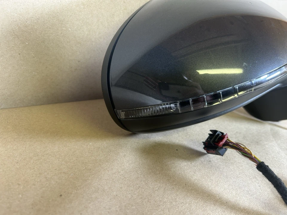 Espejo retrovisor exterior gris puerta lateral derecho pasajero volkswagen touareg 2011-2014 Foto 4 de 4