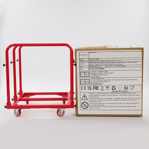 Carrello per pannelli resistenti Q235 carrello per pannelli in acciaio 31*28*35 pollici 635 kg/1400 libbre - Foto 16 di 16