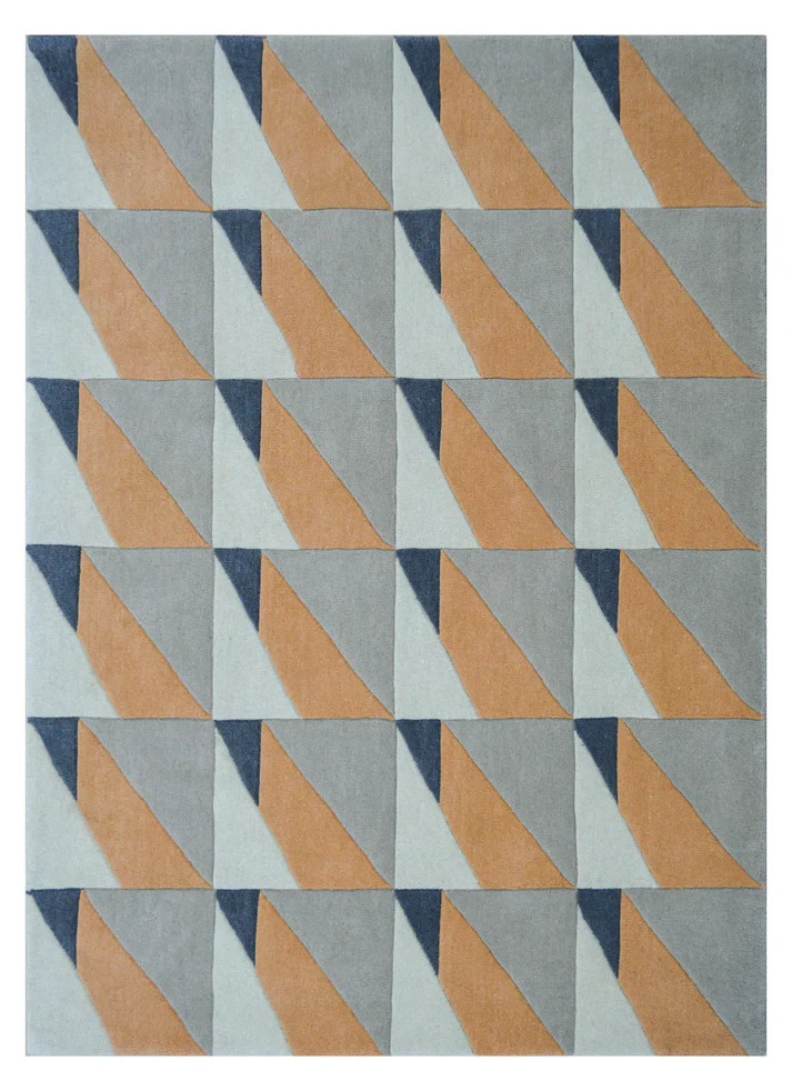 NZ Wool Rug Hand-Tufted Modern Wool Rug, a masterpiece of modern design