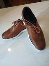 NEW Cole Haan Men's Zerogrand Oxford Shoes British Tan Leather - Size 8.5W