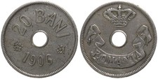 Romania - Romania 20 Bani 1906 - VII