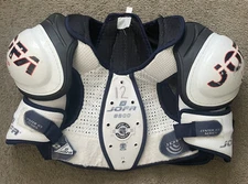 Patrick Marleau Game Worn Shoulder Pads - San Jose Sharks 