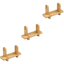 Set of 3 Hand Fan Display Stand Rack Japan Holder Folding Japanese