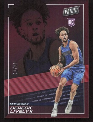 2023-24 Panini Player of the Day Dereck Lively II Red #/99 #64 Card