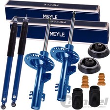4x MEYLE STO&szlig;D&Auml;MPFER + DOMLAGER PROTECTION-KIT f&uuml;r MERCEDES C-KLASSE W203 S203