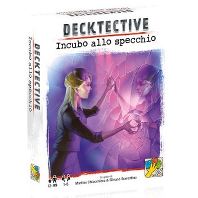 Decktective Albtraum im Spiegel - Brettspiel Italienisch Neu DV Spiele