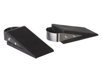 Perel TüRstopper Set 2 StüCk, Keil TüRstopper Aus Gummi, Rutschfest,