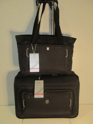 Victorinox Werks 6.0-2 Wheeled Luggage Set-Carry On Suiter & Tech Travel Bag-NWT