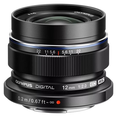 Olympus M.Zuiko Digital ED 12mm 2.0 schwarz #