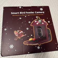 Smart Bird Feeder with Camera AI Identify Species 2K HD Live Video Camera Bird